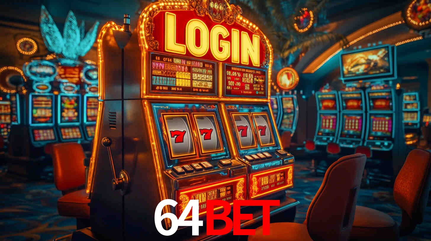 64bet Logo - Bônus com Rollover Justo